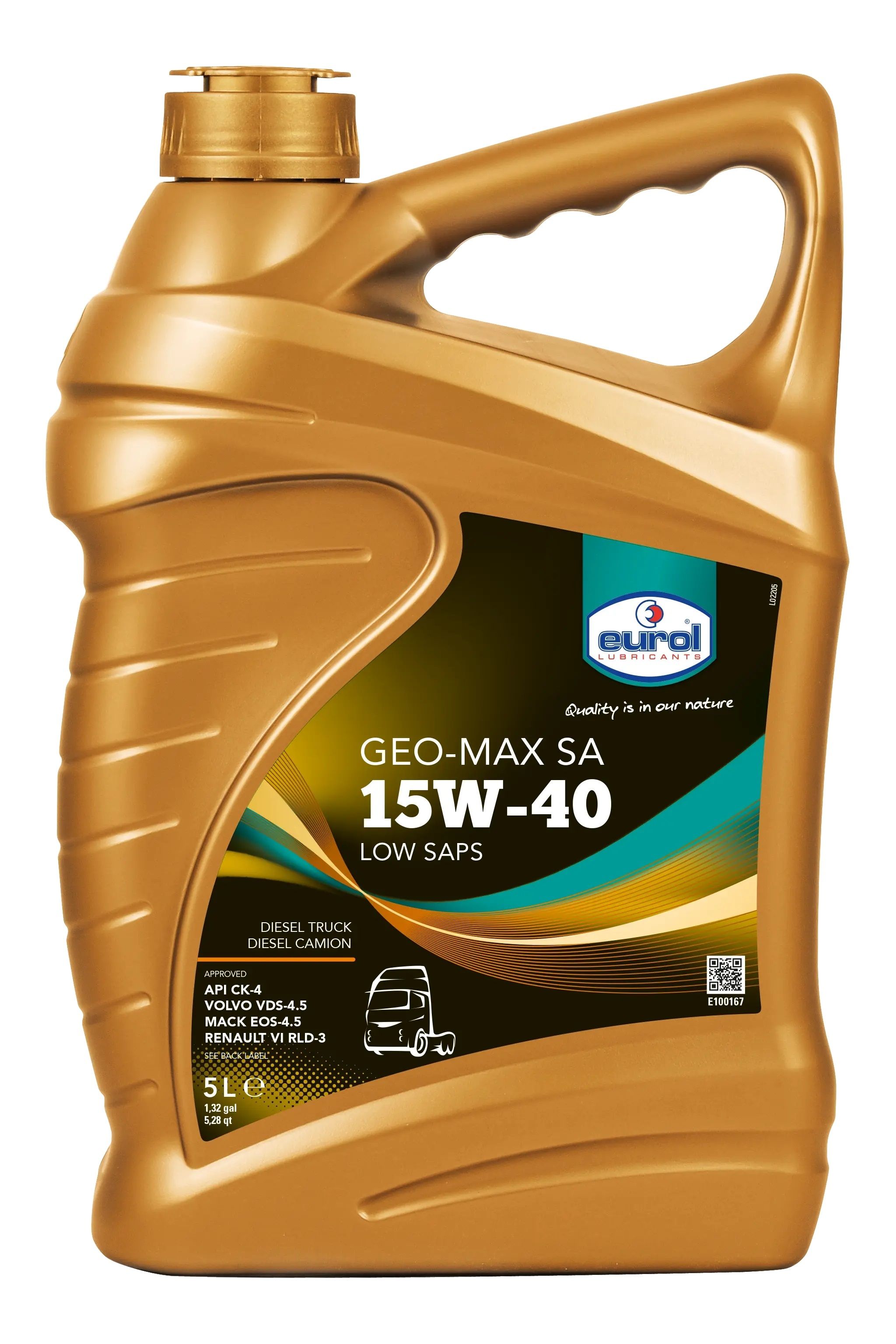 Geo-Max SA 15W-40 E7 5L
