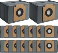PolkaHome® 14 sacs d'aspirateur pour Eufy X10 Pro Omni