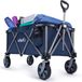 Pliante XL chariot de transport - Bleu