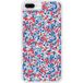 Apple iPhone 8 Liberty wiltshire bleu Verstevigd hoesje met sublimatie bedrukking