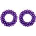 Lilas Couronnes De Boules De Noël 2 Pcs 33 x 33 x 7 cm