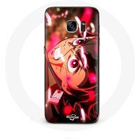 Maniacase Hoesje voor Samsung Galaxy S7 Tanjiro Demon Slayer Kimetsu no Yaiba en colère