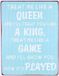 La Finesse Denmark Tekstbord: Treat me like a queen EM5870