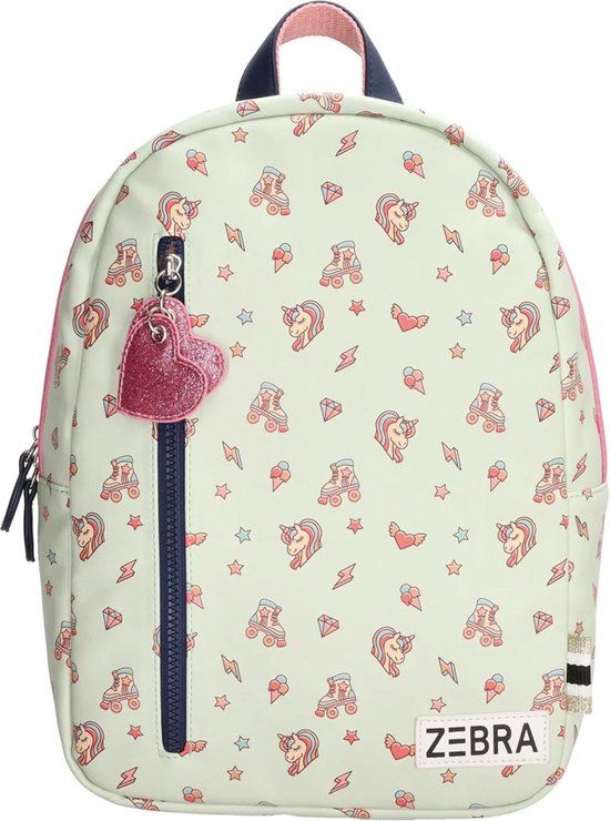 Zebra Trends Zebra Unicorn Mint Rugzak - 35 cm