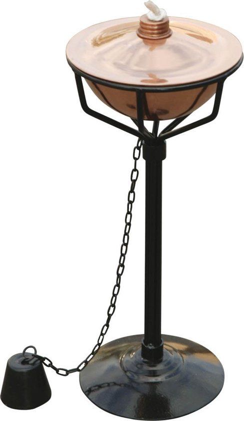 Intergard Tafelfakkel tuinfakkel koper staal 30cm