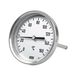 RIEGLER 102777-5208 bimetaalthermometer, G 1/2 achter, L = 100, Ø 100, 0 °C tot 160 °C
