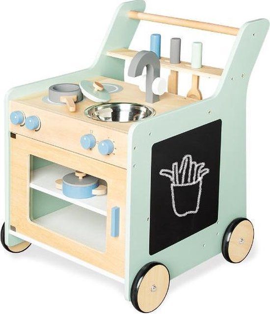 Pinolino Babywandelaar Kalle Pastelgroen - Hout - 4035769051846
