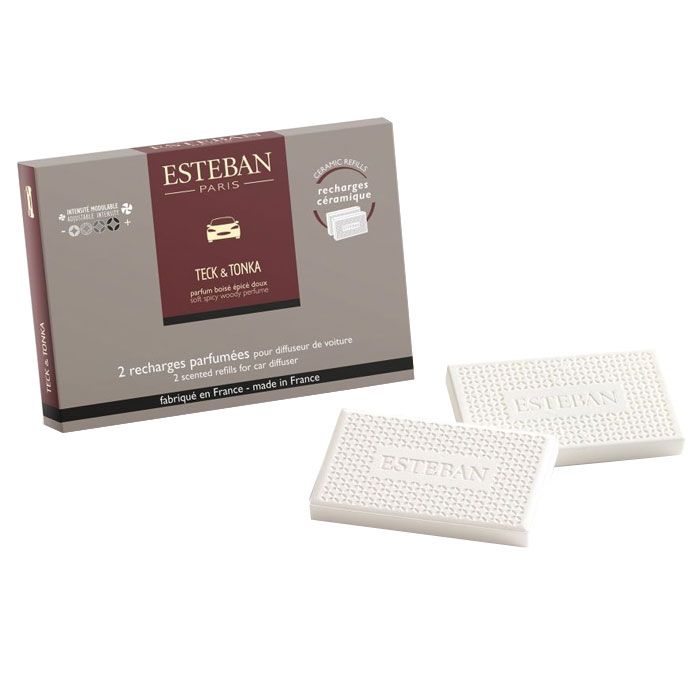 Esteban Classic Teck Tonka Car Perfume Refill (2 pieces)