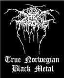 Rock Off Darkthrone - Black Metal Patch - Zwart