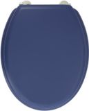 GELCO Dolce Toiletbril Marineblauw Hout MDF