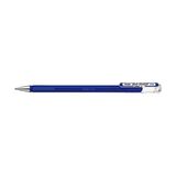 Pentel K110-VCX Mattehop Gelroller met zeer dekkende inkt in matte afwerking, model met dop, 1 stuk, bleu