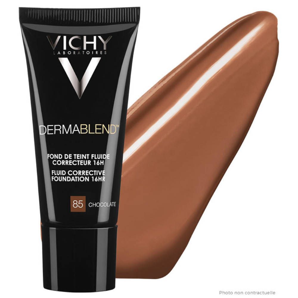 Vichy Dermablend Fluid Corrective Foundation 85 Chocolate