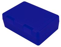 Lunchbox pour enfants – Sans BPA & Fabriqué en Allemagne – Lunchbox avec fermeture à clic sécurisée, lunchbox robuste pour enfants et adultes – bleu tendance, en plastique PP