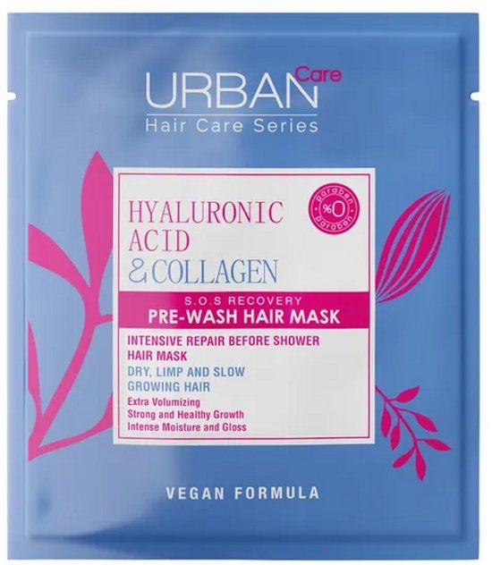 URBAN CARE Hyaluronic Acid & Collagen Night Mask 230ML