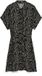 VERO MODA VMEASY JOY S/S SHIRT DRESS WVN GA Black Viscose Mini Jurk Dames M