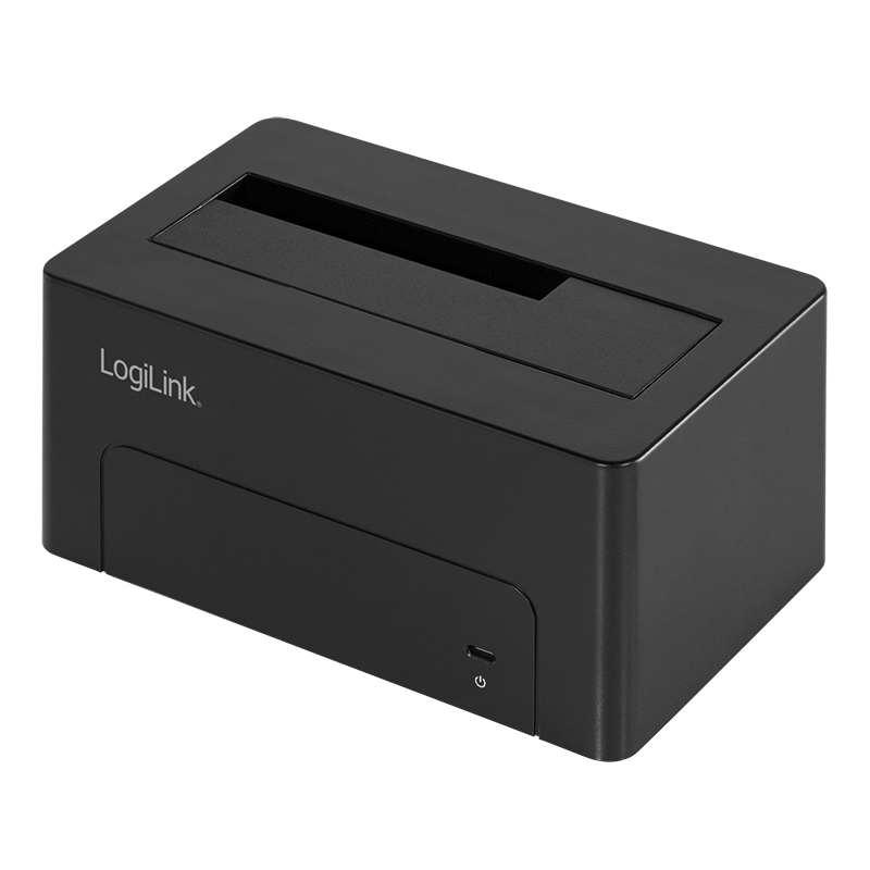 LogiLink QP0027 - Basisstation voor opslagstations - Zwart