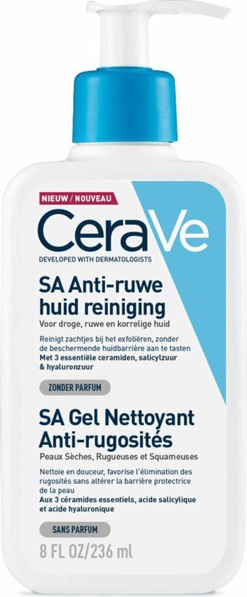 CeraVe SA Anti-Ruwe Huid Reiniger - 236ml