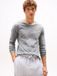 Tommy Hilfiger Heren Lange Mouwen Shirt XS Katoen Wit