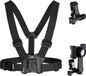 Maclean Sport Borstband voor Mobiele Telefoon/ GoPro en andere camera's / Houder - universeel - draaibare bevestiging, MC-294