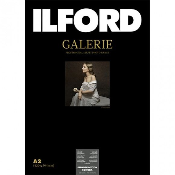 Ilford Galerie Smooth Cotton Sonora 320g A2 25vel