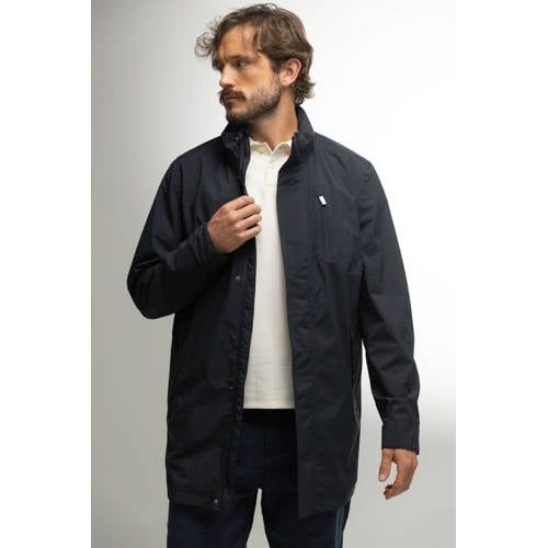 Agiato trenchcoat donkerblauw