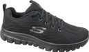 Skechers Graceful Get Connected Sneakers Dames Zwart