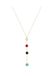 Gaya Necklace Gold Multicolor