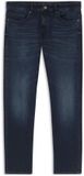 Hugo Boss Heren Jeans Slim Fit Katoen W34 x L34 Navy