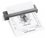 Imprimante thermique A4 portable - Sans fil, sans encre - 585 g - A4, A5, B5