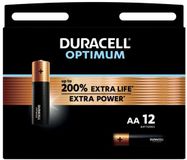 Duracell Alkaline Batterijen Optimum AA - 3 x 12 stuks - Voordeelverpakking