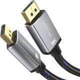 KabelDirekt 8K/60Hz DisplayPort-kabel 1.4 – 2m