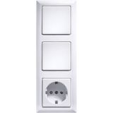 Eltako 3-voudig frame antraciet 30000327