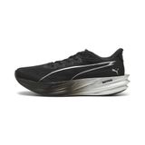 PUMA Deviate Pure NITRO™ hardloopschoenen voor heren 43, Black Flat Dark Gray Silver Metallic