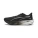 PUMA Deviate Pure NITRO™ hardloopschoenen voor heren 43, Black Flat Dark Gray Silver Metallic