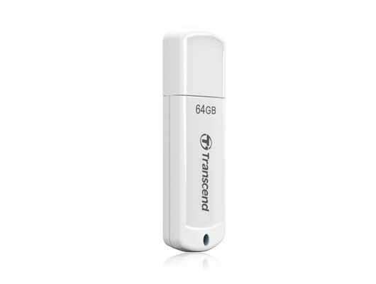 Transcend JetFlash 370 USB-stick - 64GB - Wit