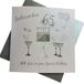 Happy White Cotton Cards SS42-SIL65 Happy 65th Birthday Card Sister-in-Law Champagne Bril Roze Rozen door Witte Katoenen Kaarten