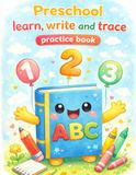 Preschool Learning Writing and Tracing Practice Book for Age 3+