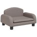 VidaXL Kinderbank Taupe 50x40x30 cm