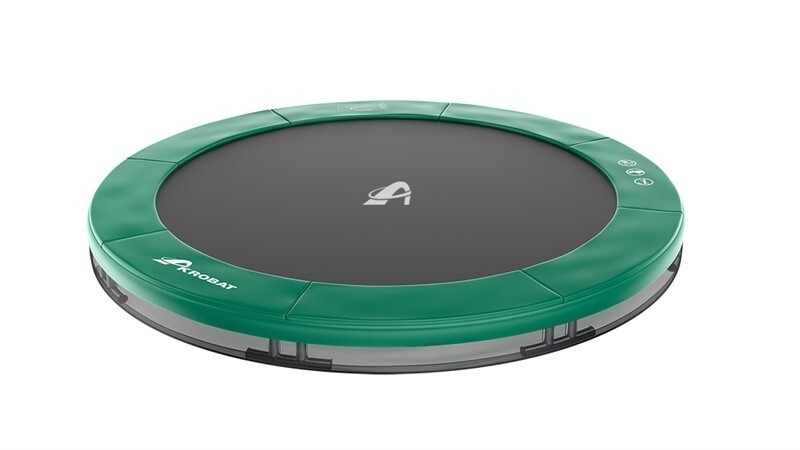 Akrobat Orbit inground trampoline 305cm Groen