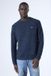 Garcia Heren Effen Trui Blauw Lange mouw