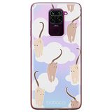 ERT GROUP mobiel telefoonhoesje voor Xiaomi REDMI NOTE 9 origineel en officieel erkend Babaco patroon Cats 015 optimaal aangepast aan de vorm van de mobiele telefoon, hoesje is gemaakt van TPU
