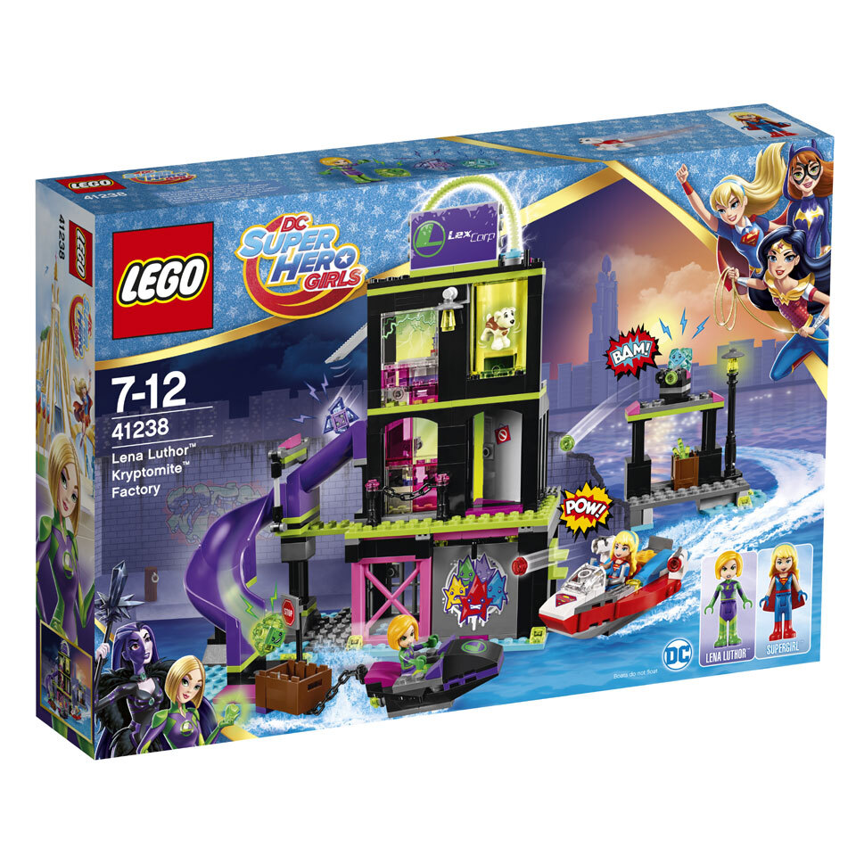 lego DC Comics Super Heroes Lena Luthor Kryptomite-fabriek