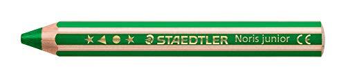 Staedtler Noris Junior 140-5 3-in-1 kleurpotlood in groen, doos van 6