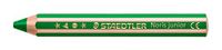 Staedtler Noris Junior 140-5 3-in-1 kleurpotlood in groen, doos van 6