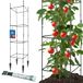 KOTARBAU Support de plantes, support pour plantes grimpantes, guide-plantes 29x29x120cm, PVC