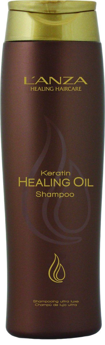 Lanza Keratin Healing Oil Shampoo - 300ml - Unisex - Sulfate Free