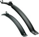 SKS Spatbordenset 26/28" Zwart Kunststof