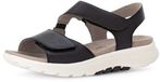 Gabor Rollingsoft Dames Wandelsandalen 86.815.57 Zwart Maat 39