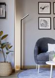 EGLO Mirante Lampe sur pied - 158,4 cm - Noir - Lumière blanche réglable (chaud, neutre et lumière du jour) - Dimmable