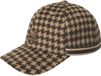 Kangol Block Zig Baseball Cap Bruin Wol Unisex One Size